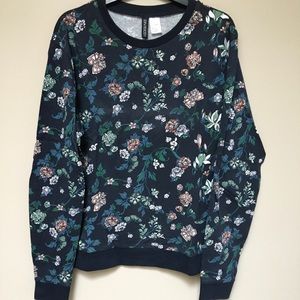H&M Floral Sweatshirt